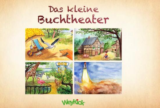 Das kleine Buchtheater - Auswahl: ergnzende Bhnenbilder Stadt, Land, Strand