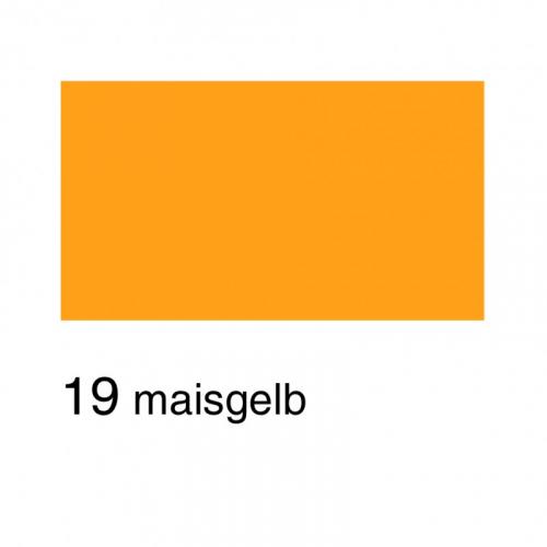 Ursus Tonkarton 220g, 50x70 cm, 25 Bgen - Farbe: maisgelb