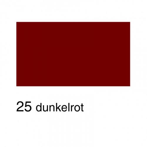 Ursus Tonkarton 220g, 50x70 cm, 25 Bgen - Farbe: dunkelrot