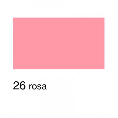 Ursus Tonkarton 220g, 50x70 cm, 25 Bgen - Farbe: rosa