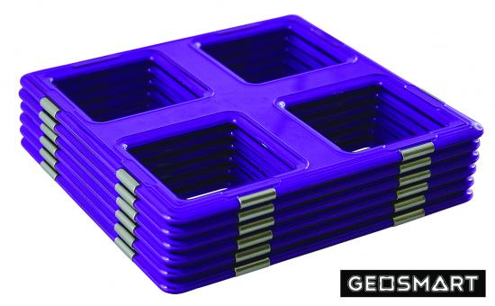 Geosmart 6tlg. - Auswahl: Mega Quadrat